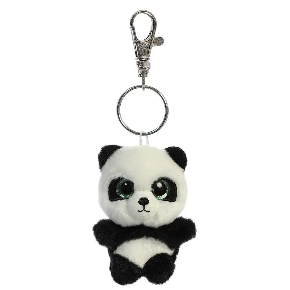 Yoohoo Ring Ring Panda Keyclip Plush 1