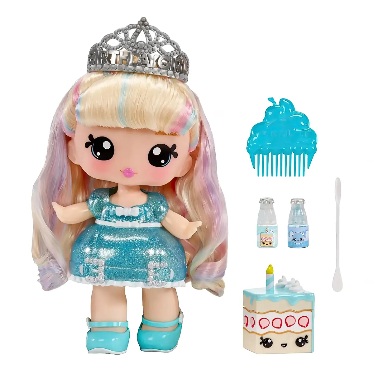 Yummiland Large Doll & Lipgloss Pet Callie Birthday Cake 1
