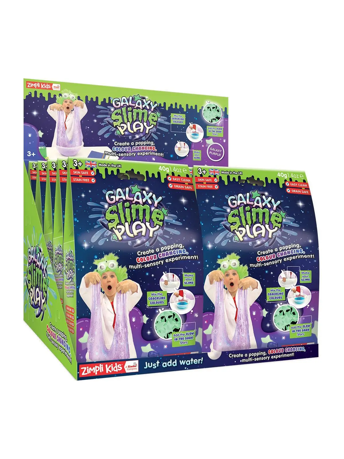 Zimpli Kids Galaxy Slime Baff - 300G 1
