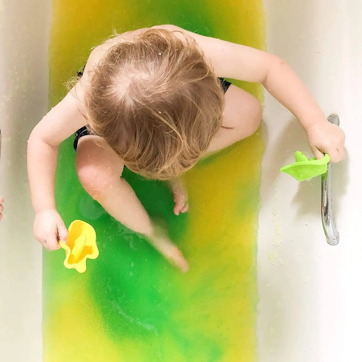 Zimpli Kids Gelli Baff Colour Change 300G - Yellow To Green 2