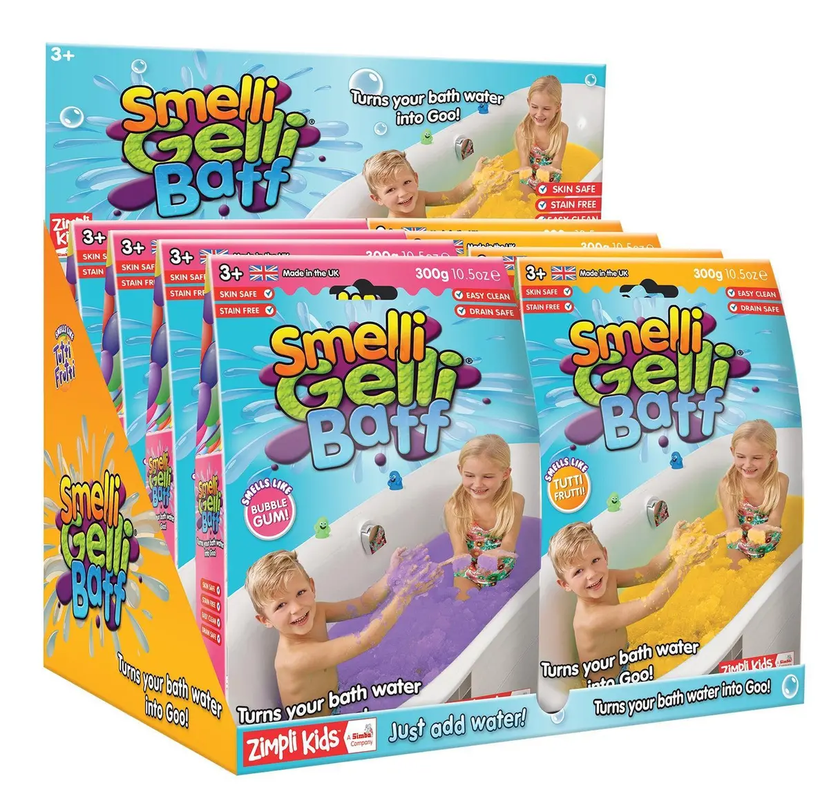 Zimpli Kids Smelli Gelli Baff 1 Use - 300G 1