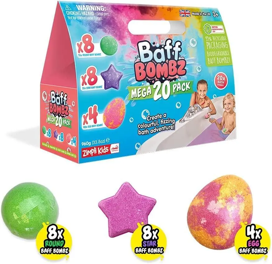 Zimpli Kidz Baff Bombz Mega Value Pack 20Pk 1