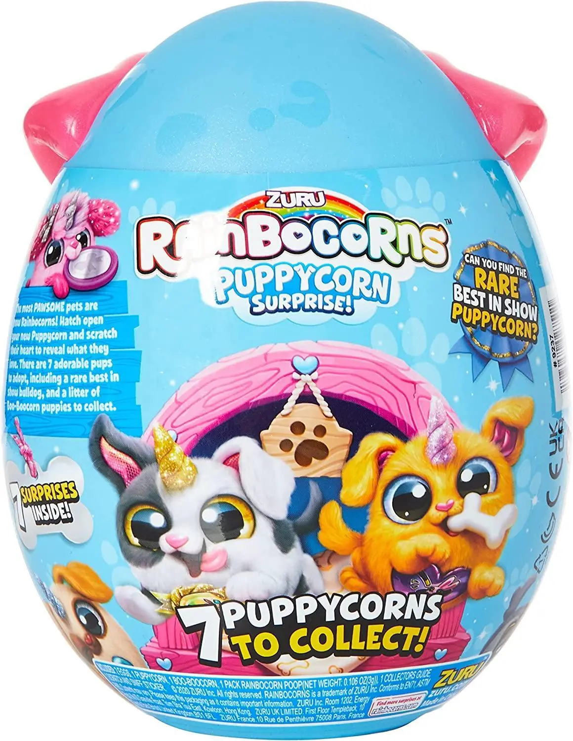 Zuru Rainbocorns 9237 Rainbocorn Sparkle Heart Puppycorn Surprise 1