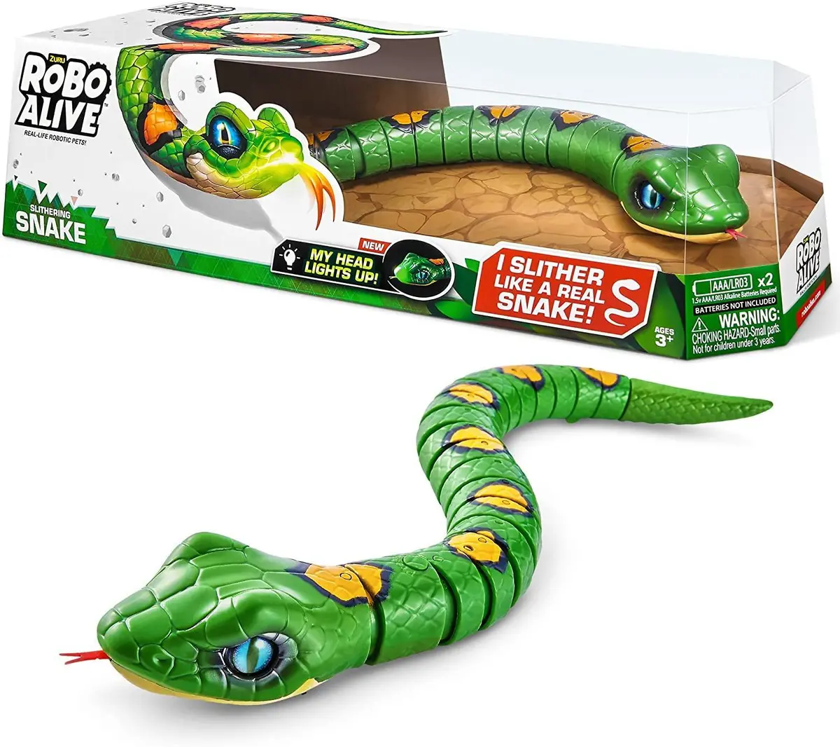 Zuru Robo Alive Robotic Snake - Green 1