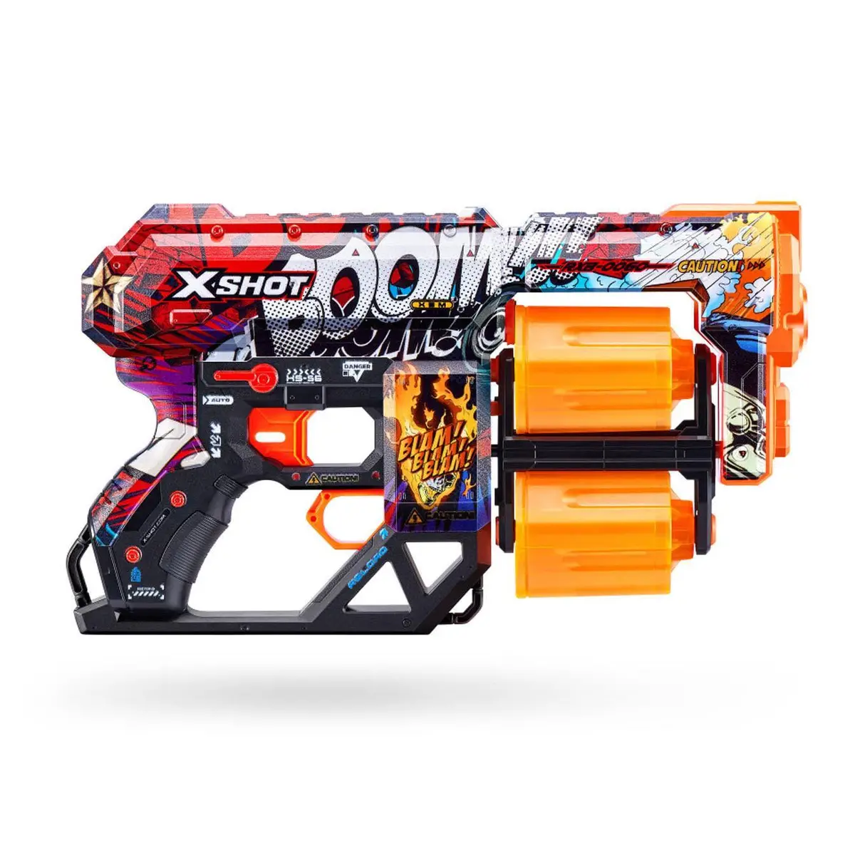 Zuru X-Shot Skins Dread Blaster With 12 Darts 1