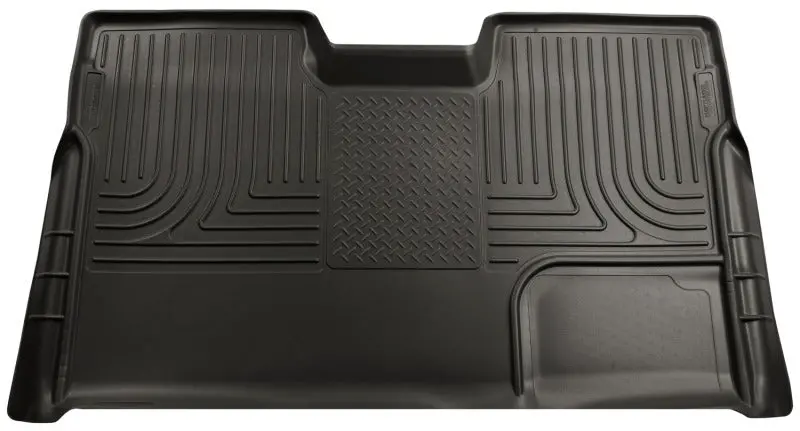 Husky Liners Weatherbeater Rear Cargo Mat – Black, Fits 2009–2012 Ford F-150 Supercrew 1