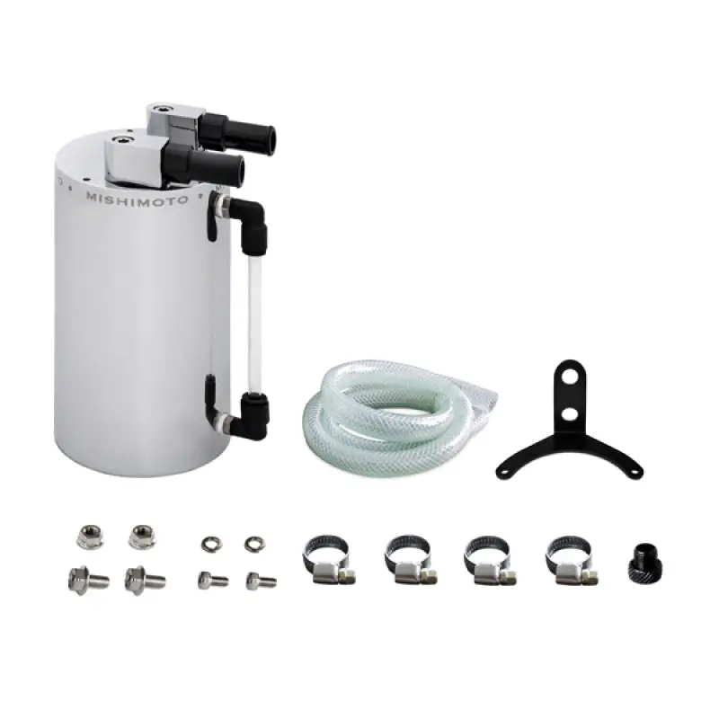 Mishimoto Large-Capacity Aluminum Oil Catch Can – Direct-Fit Design 1