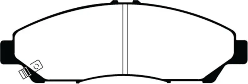 Ebc Yellowstuff Front Brake Pads For 2007–2013 Acura Mdx 3.7L 1