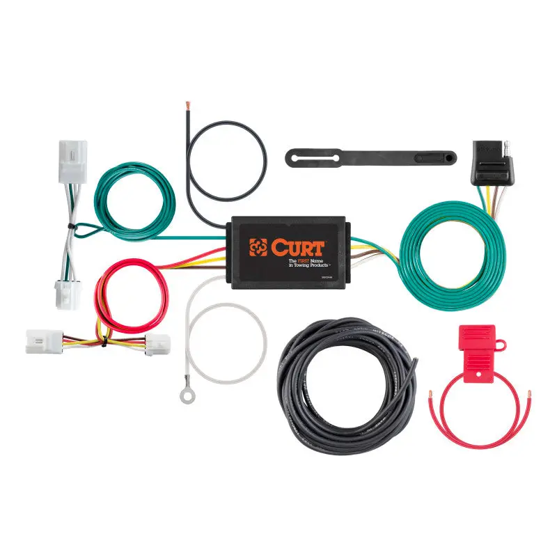Curt 11-12 Nissan Rogue Custom Wiring Harness (4-Way Flat Output) 1