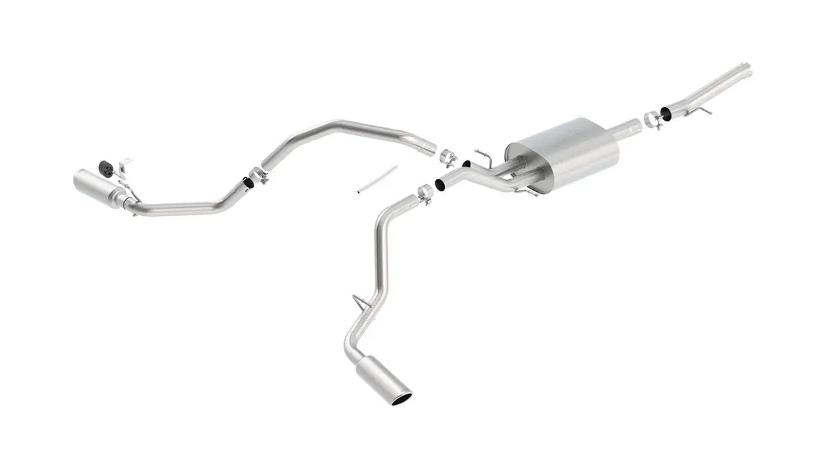 Borla Cat-Back Exhaust System S-Type For 2014-18 Chevrolet Silverado 1500 1
