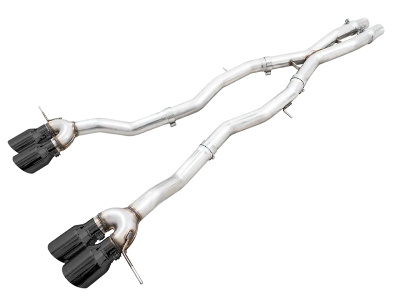 Awe Track Edition Cat-Back Exhaust – Bmw G80/G82 M3/M4 With Diamond Black Tips 1