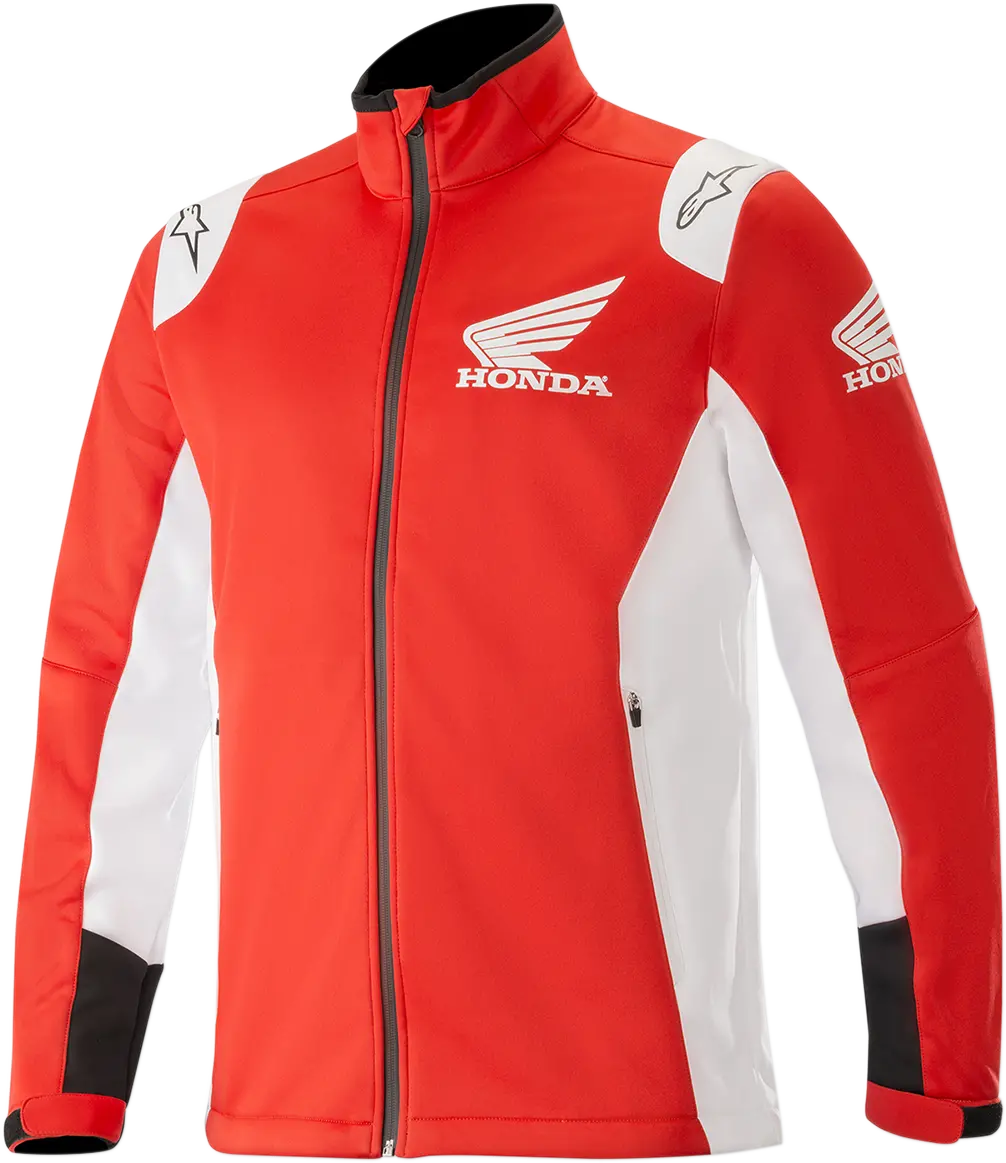 Alpinestars Honda Softshell Motorcycle Jacket – Red, Size Xl (Model 1H181150030Xl) 1