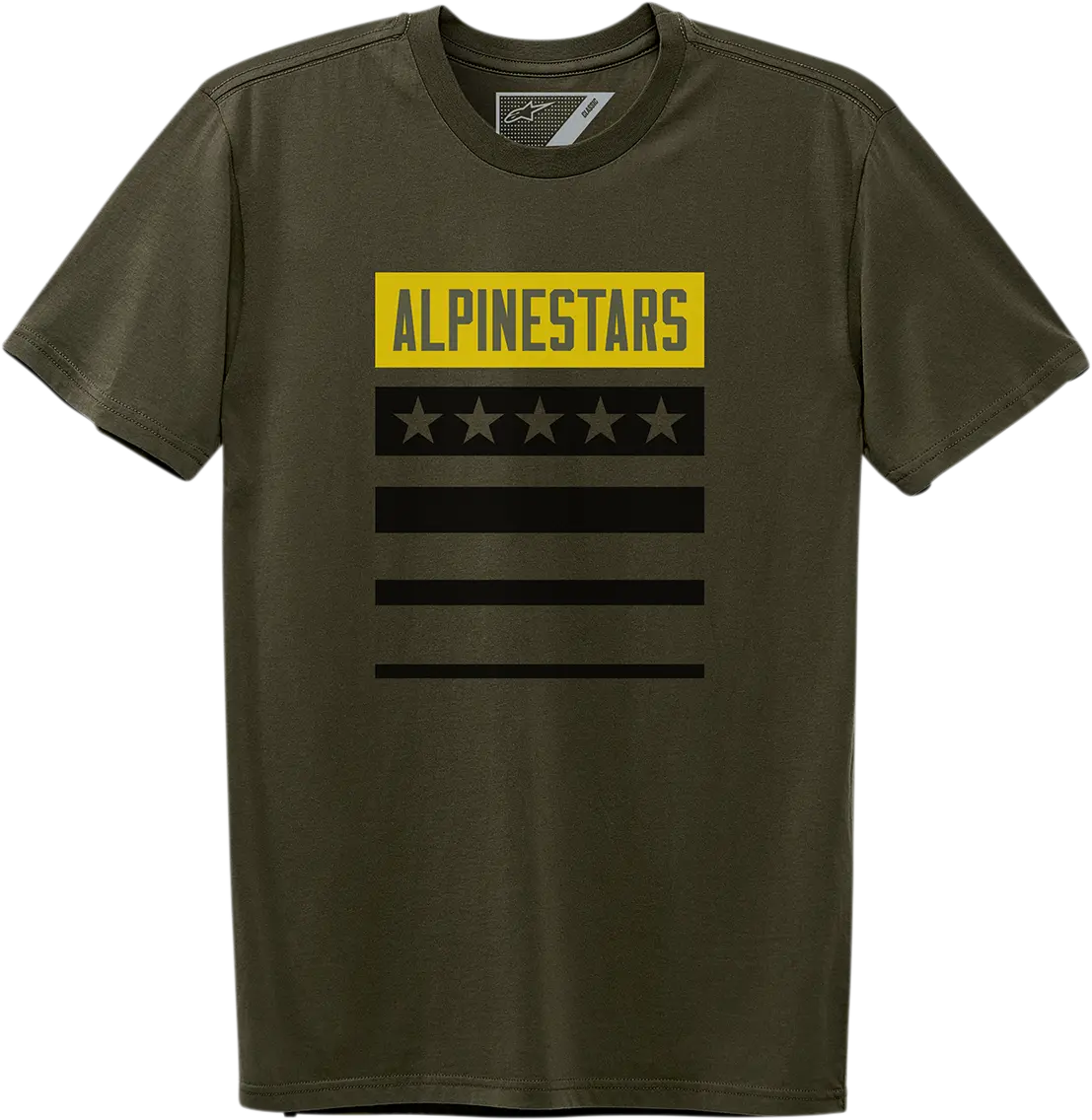 Alpinestars National Tactical T-Shirt – Military Green, Size Xl 1