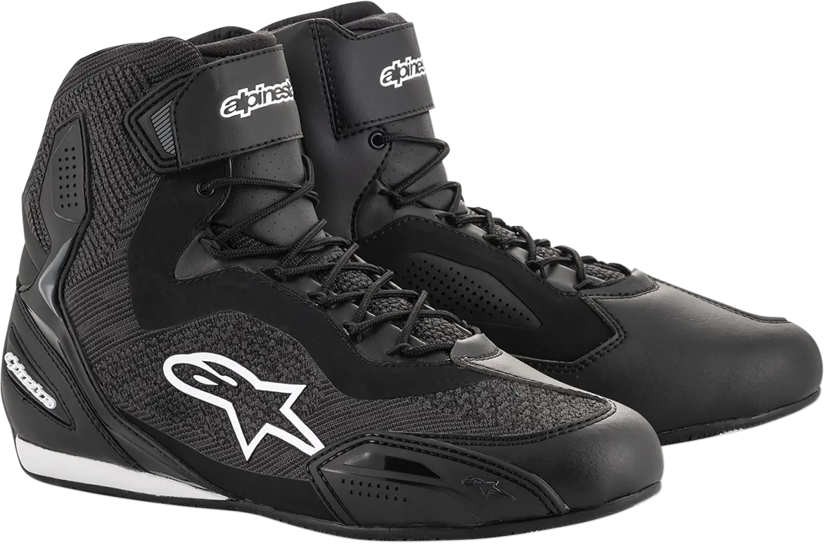 Alpinestars Faster-3 Rideknit Motorcycle Shoes – Black, Us Size 6.5 (Eu 39) 1