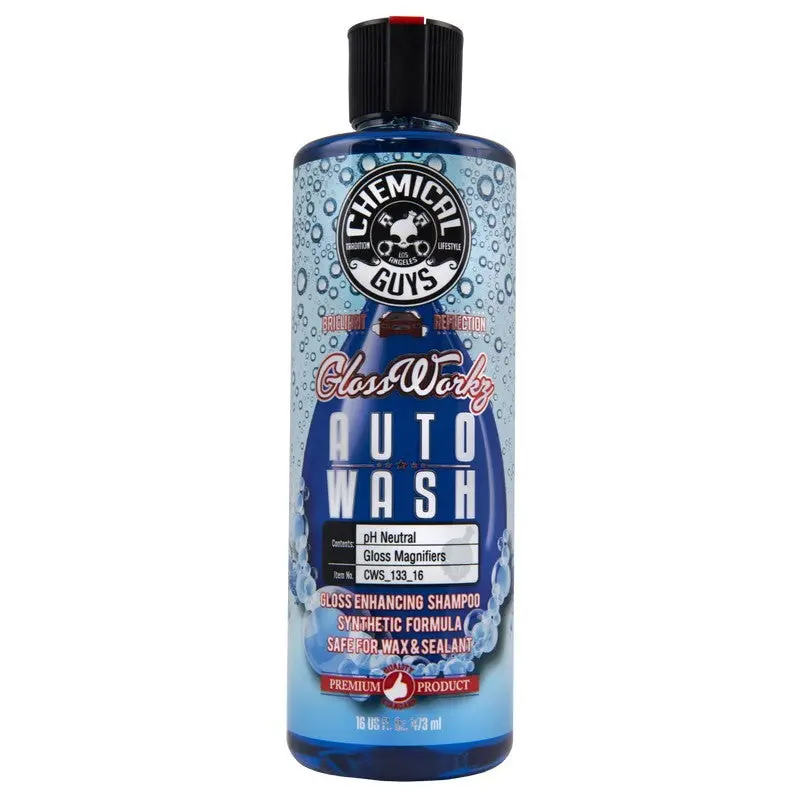 Chemical Guys Glossworkz Gloss Booster & Paintwork Cleanser Shampoo - 16Oz - Single 1