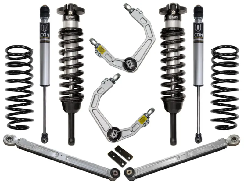 Icon Stage 3 Suspension System For 2010+ Toyota Fj Cruiser And 4Runner – 0–3.5" Lift With Billet Upper Control Arms 1