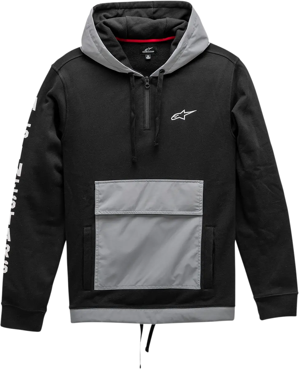 Alpinestars Explorer Hoodie – Men’S Black, Size Medium (Model 12115220010M) 1
