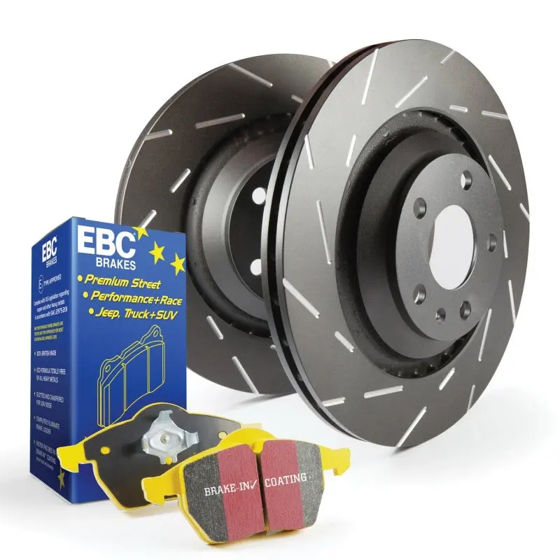 Ebc S9 High-Performance Brake Kit – Yellowstuff Pads + Usr Drilled & Slotted Rotors 1