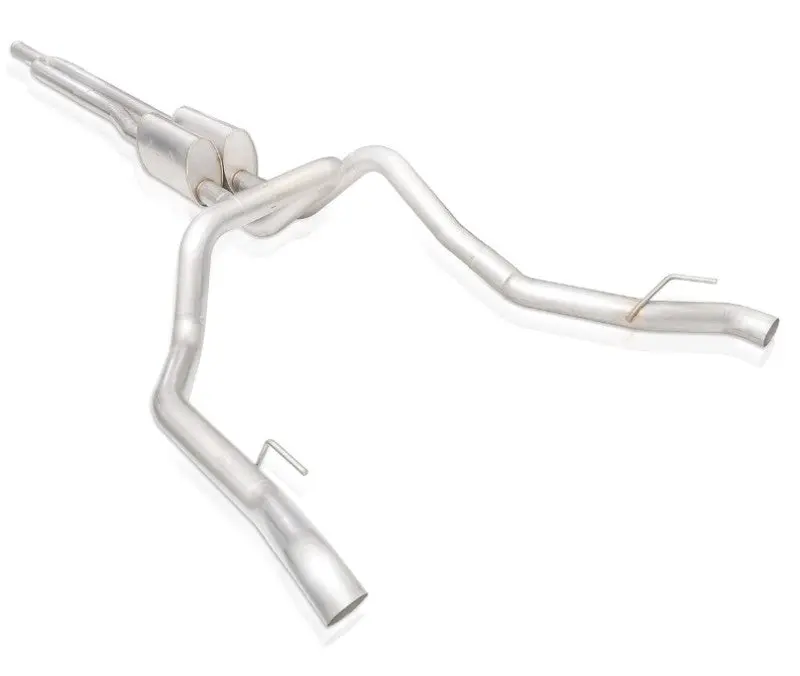 Stainless Works Redline Cat-Back Exhaust Y-Pipe – 3-Inch For 2019+ Chevrolet Silverado 5.3L (Uses Factory Tips) 1