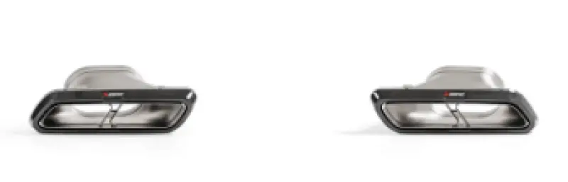 Akrapovič Evolution Tailpipe Set – High-Gloss Carbon Fiber For 2018 Mercedes-Benz E63 (W213) 1