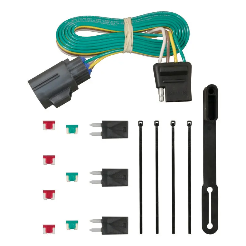 Curt 13-17 Chevrolet Traverse Custom Wiring Connector (4-Way Flat Output) 1