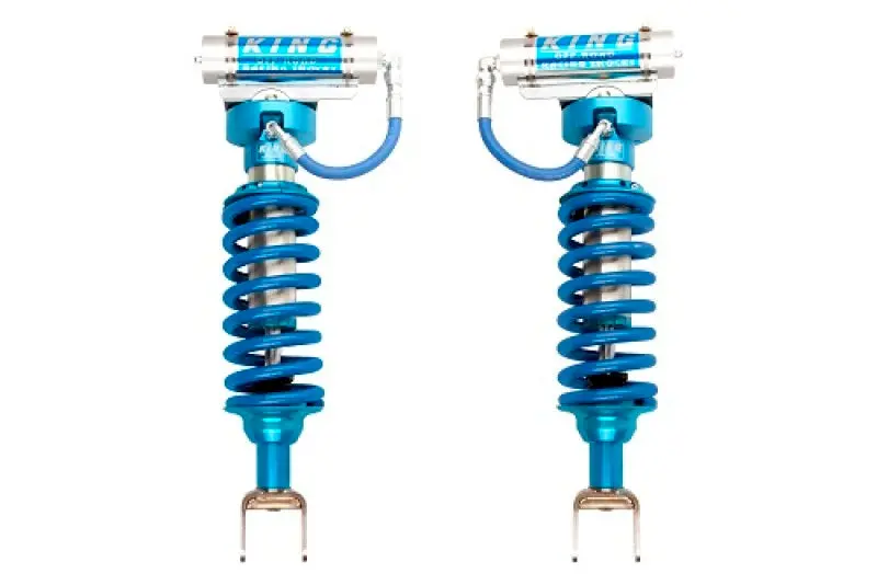 King 2.5" Remote Reservoir Coilover Shocks – Front Pair For 2019+ Ram 1500 4Wd 1