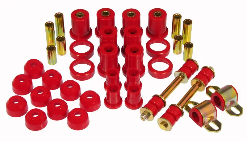 Prothane Total Suspension Bushing Kit – Red Polyurethane For 1984–1987 Pontiac Fiero 1