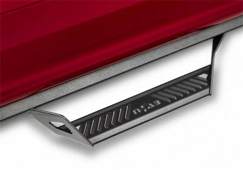 N-Fab Predator Pro Side Step System – Texas Black Finish For 2014–2017 Chevy/Gmc 1500 Crew Cab 1