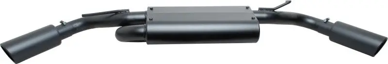 Gibson Dual Exhaust System – 2.5-Inch Cat-Back For 2010–2011 Jeep Wrangler Jk Sport 3.8L (Black Ceramic Elite) 1