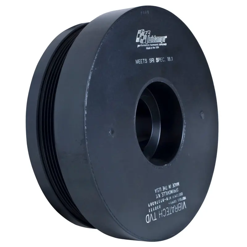 Fluidampr Steel Harmonic Damper – Externally Balanced For 2006–2008 Gm 6.6L Duramax Diesel 1