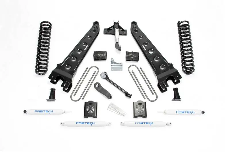 Fabtech 6-Inch Radius Arm Lift System – 2005–2007 Ford F-250 4Wd With Overload Springs & Performance Shocks 1