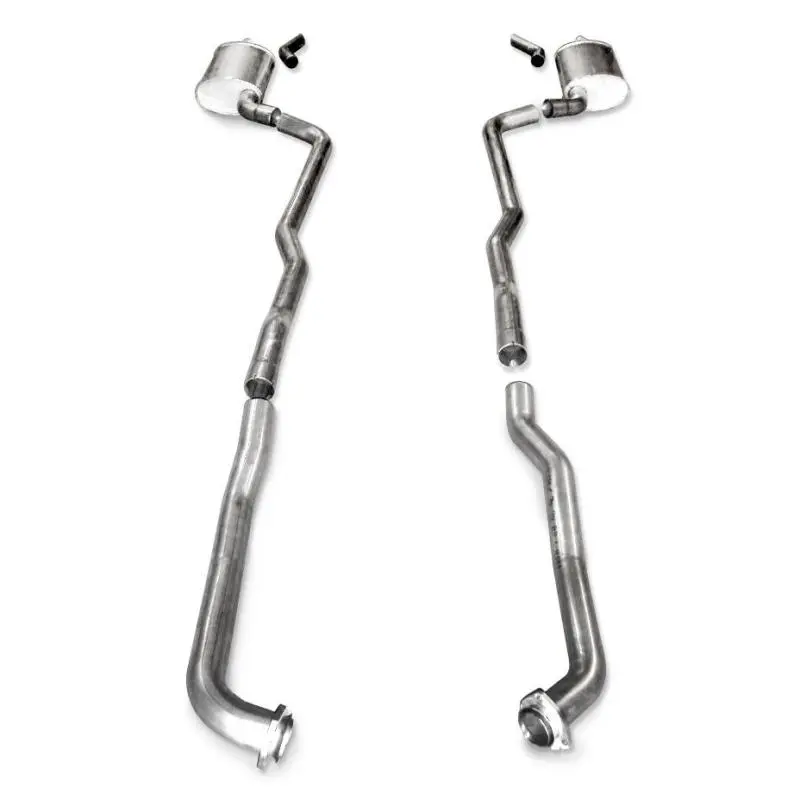 Stainless Works Bb Exhaust System For 1973–1982 Corvette – Standard Transmission, 2.5″ Diameter, Factory Connect 1