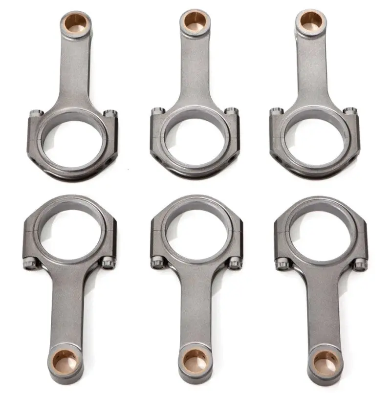 Cp Pistons For Bmw/Toyota B58 Engines – 5.828" Compression Height, Pro-H Series With 3/8" Wmc Bolts & Connecting Rods (6-Piece Set) 1