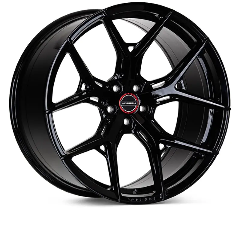 Vossen Hf-5 Gloss Black Alloy Wheel – 20X9", 5X114.3 Bolt Pattern, +32 Offset, 73.1Mm Center Bore 1