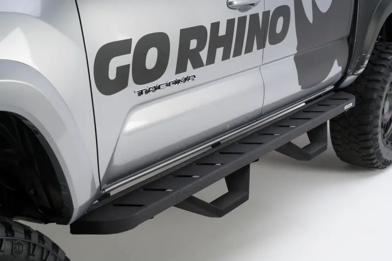 Go Rhino Rb10 Rocker Panel Step Kit For 1999–2016 Ford F-250 Regular Cab 1