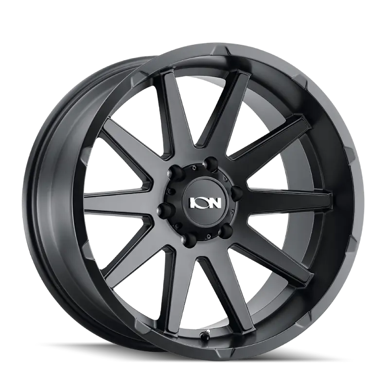 Ion Type 143 Forged Alloy Wheel – 20X9 Inches, 8X165.1 Bolt Pattern, 18Mm Offset, 125.2Mm Hub Bore, Matte Black 1