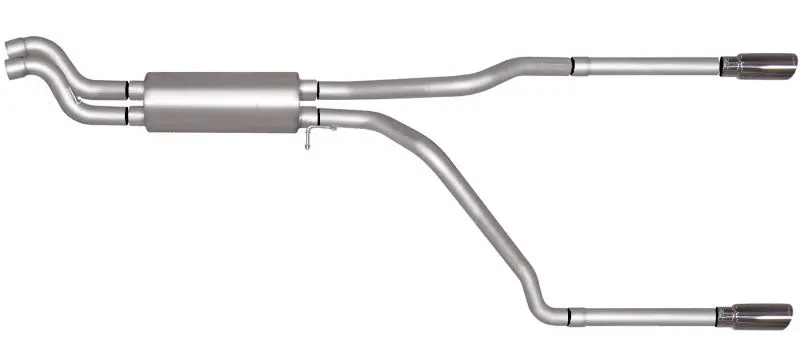 Gibson Stainless Steel Cat-Back Dual Exhaust System For 2001–2005 Chevrolet Silverado 2500 Hd Base 6.0L – 2.5" Diameter 1