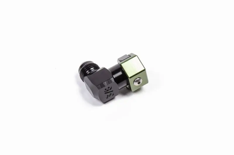 Radium Engineering Low-Profile 3/8” Sae Female To 6An Male Elbow Fitting 1