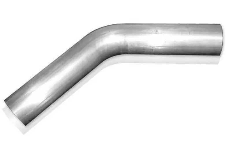 Stainless Works 5-Inch Diameter, 45-Degree Mandrel-Bent Exhaust Pipe 1