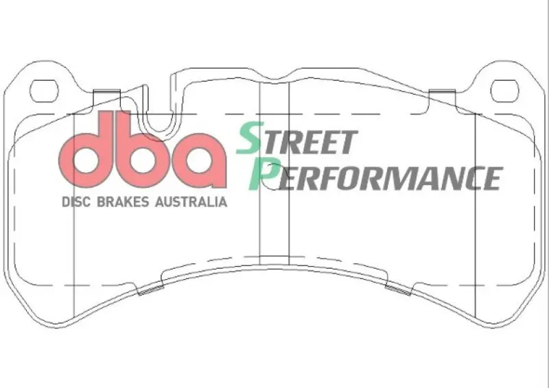 Dba Sp500 Front Brake Pads For 2008–2010 Mercedes-Benz Slk55 Amg 1
