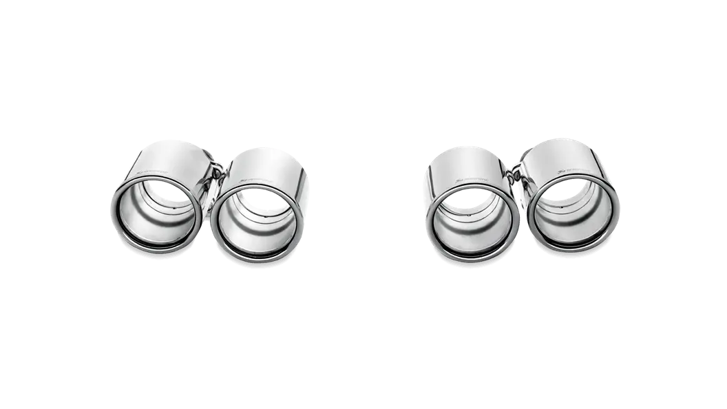 Akrapovič Titanium Rear Tailpipe Set For 2011–2017 Bmw M5 (F10) 1