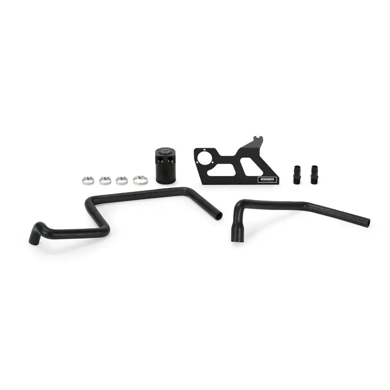 Mishimoto 07-11 Jeep Wrangler Jk Baffled Oil Catch Can - Black 1