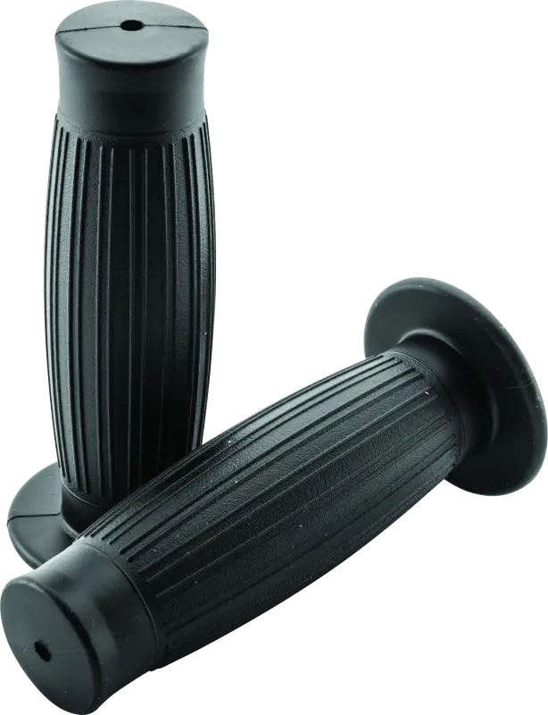 Bikemaster Blacktop Handlebar Grips – Matte Black Finish 1