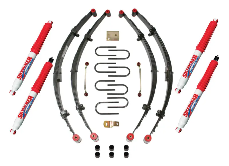 Skyjacker 4-Inch Lift Kit With Hydraulic Shocks For 1987–1996 Jeep Yj 1