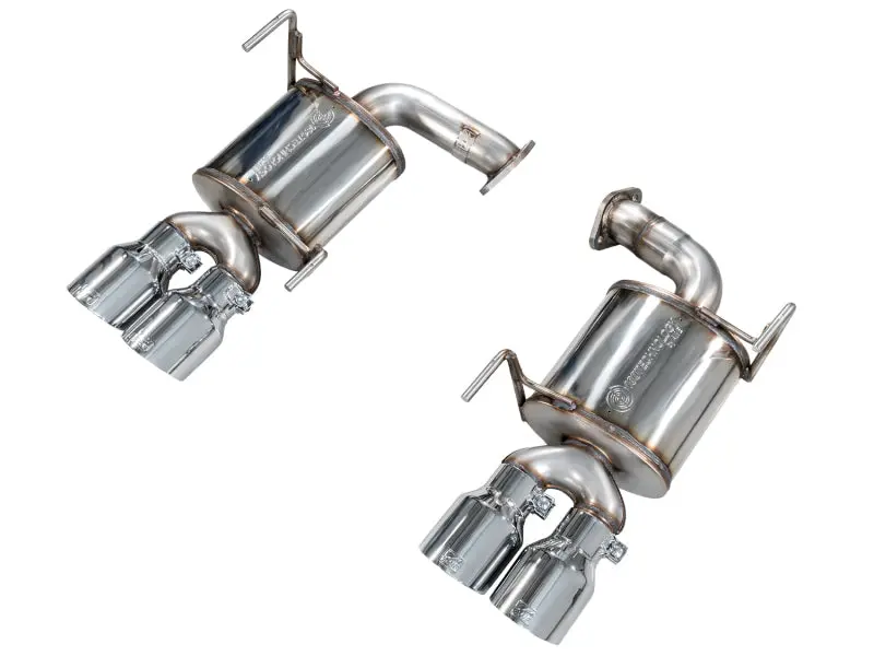 Awe Tuning Touring Edition Axle-Back Exhaust For 2022–2025 Subaru Vb Wrx – Chrome-Silver Tips 1