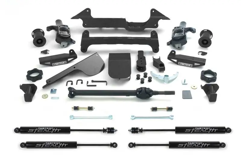 Fabtech 6-Inch Performance Lift System For 2003–2005 Hummer H2 4Wd With Oe Rear Air Suspension & Stealth Shocks 1