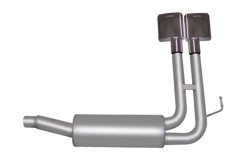 Gibson Stainless Steel Cat-Back Exhaust System For 2004 Ford F-150 Xlt 4.6L (2.5-Inch Diameter, Super Truck Design) 1