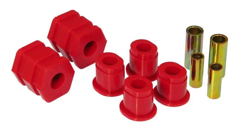 Prothane Red Polyurethane Front Lower Control Arm Bushings For 1999–2000 Honda Civic 1