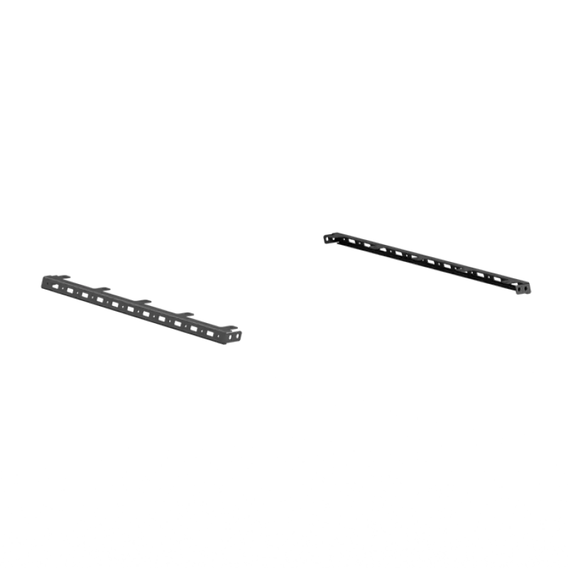 Road Armor Treck Dual Upper Bed Rail System With 5-Light Mounts – Textured Black (Pair) 1