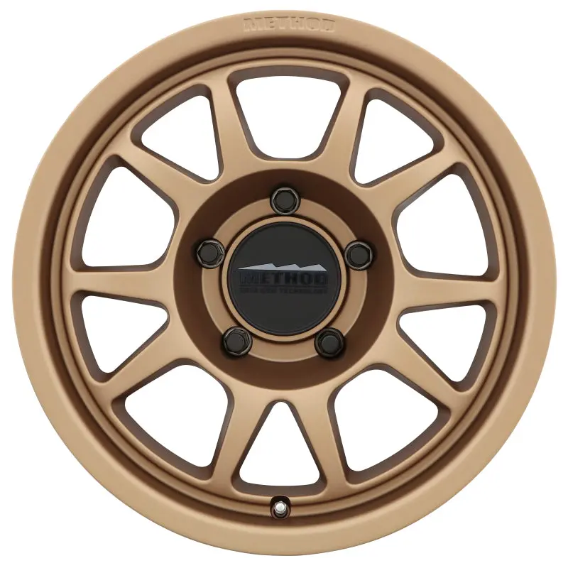 Method Mr702 Bronze Off-Road Wheel – 17X8.5, Zero Offset, 5X5", 71.5Mm Center Bore 1